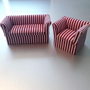 Miniature Dollhouse Furniture Sofa/Chair